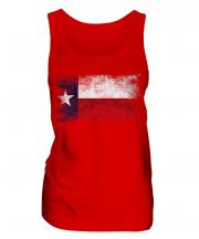 Texas State Distressed Flag Ladies Vest
