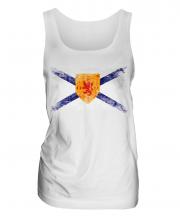 Nova Scotia Distressed Flag Ladies Vest