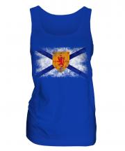 Nova Scotia Distressed Flag Ladies Vest