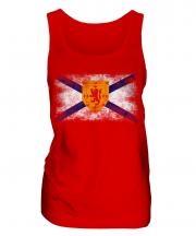 Nova Scotia Distressed Flag Ladies Vest