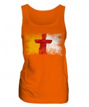 Nunavut Distressed Flag Ladies Vest