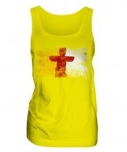 Nunavut Distressed Flag Ladies Vest