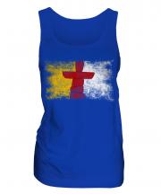 Nunavut Distressed Flag Ladies Vest