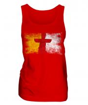 Nunavut Distressed Flag Ladies Vest