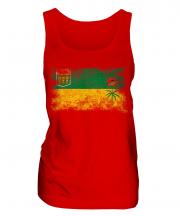 Saskatchewan Distressed Flag Ladies Vest