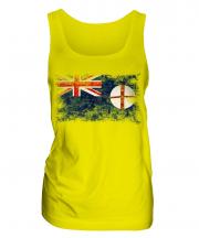 New South Wales Distressed Flag Ladies Vest
