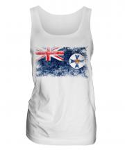 Queensland Distressed Flag Ladies Vest