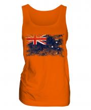 Victoria Distressed Flag Ladies Vest