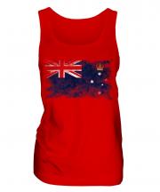 Victoria Distressed Flag Ladies Vest