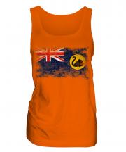 Western Australia Distressed Flag Ladies Vest