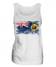 Western Australia Distressed Flag Ladies Vest