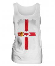 Northern Ireland Grunge Flag Ladies Vest