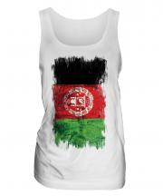Afghanistan Grunge Flag Ladies Vest