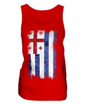 Ajaria Grunge Flag Ladies Vest