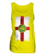 Alderney Grunge Flag Ladies Vest