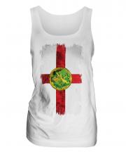 Alderney Grunge Flag Ladies Vest