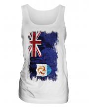 Anguilla Grunge Flag Ladies Vest