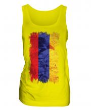 Armenia Grunge Flag Ladies Vest