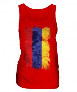 Armenia Grunge Flag Ladies Vest