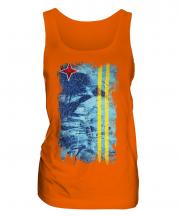 Aruba Grunge Flag Ladies Vest