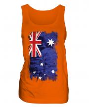 Australia Grunge Flag Ladies Vest