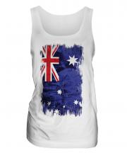 Australia Grunge Flag Ladies Vest