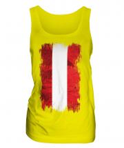 Austria Grunge Flag Ladies Vest