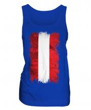 Austria Grunge Flag Ladies Vest