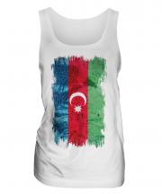 Azerbaijan Grunge Flag Ladies Vest