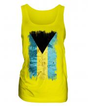 Bahamas Grunge Flag Ladies Vest
