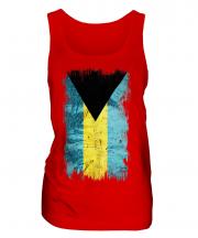 Bahamas Grunge Flag Ladies Vest