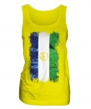 Bashkortostan Grunge Flag Ladies Vest