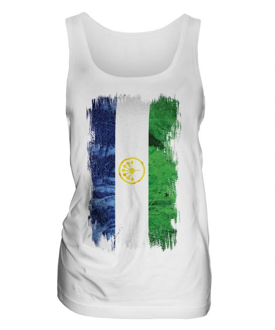 Bashkortostan Grunge Flag Ladies Vest
