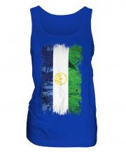Bashkortostan Grunge Flag Ladies Vest