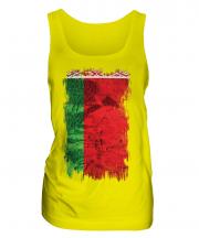 Belarus Grunge Flag Ladies Vest