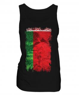 Belarus Grunge Flag Ladies Vest