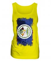 Belize Grunge Flag Ladies Vest
