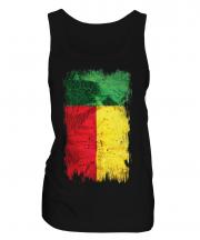 Benin Grunge Flag Ladies Vest
