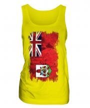 Bermuda Grunge Flag Ladies Vest
