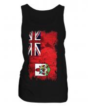 Bermuda Grunge Flag Ladies Vest