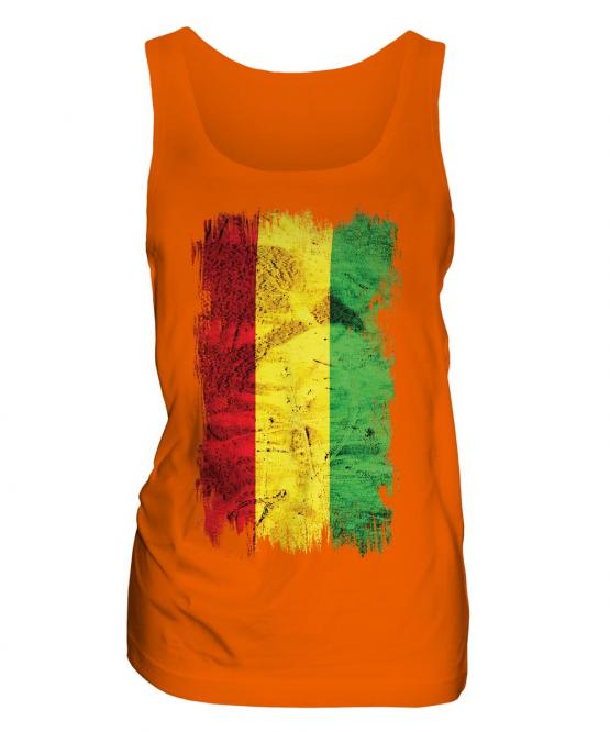 Bolivia Grunge Flag Ladies Vest