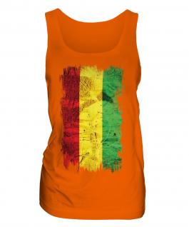Bolivia Grunge Flag Ladies Vest