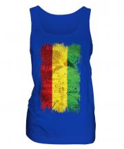 Bolivia Grunge Flag Ladies Vest