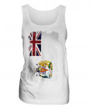 British Antartic Territory Grunge Flag Ladies Vest