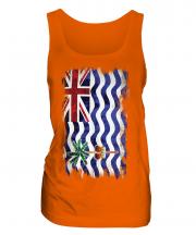 British Indian Ocean Territory Grunge Flag Ladies Vest