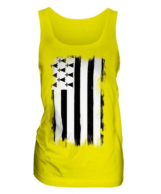 Brittany Grunge Flag Ladies Vest