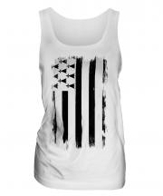 Brittany Grunge Flag Ladies Vest