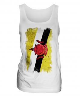 Brunei Grunge Flag Ladies Vest