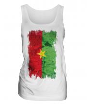 Burkina Faso Grunge Flag Ladies Vest