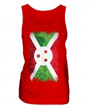 Burundi Grunge Flag Ladies Vest